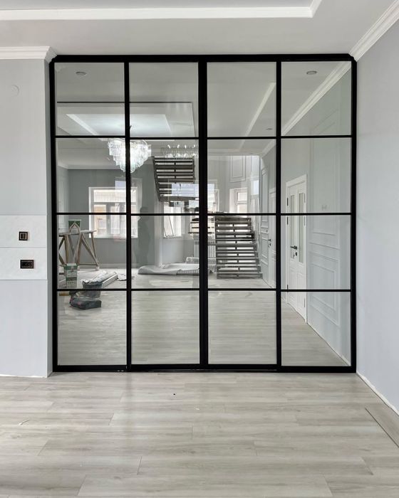 Раздвижные двери | Двери-купе | Межкомнатные перегородки в стиле Loft