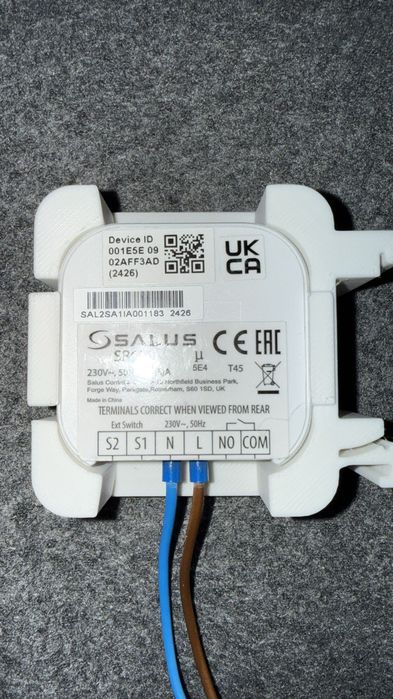 Adaptor / suport sina DIN releu Salus SR600