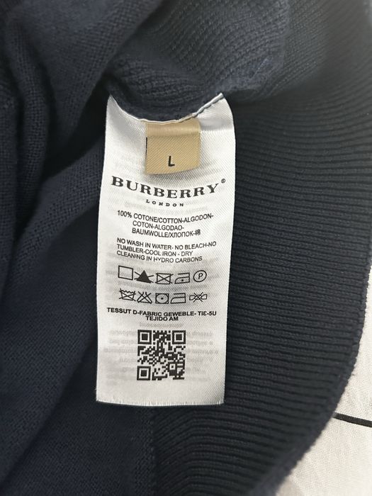 quarter zip burberry