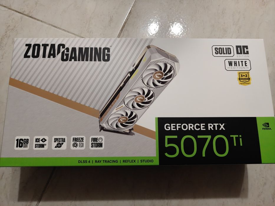 Rtx 5070 ti Zotac Solid Core OC 16Gb