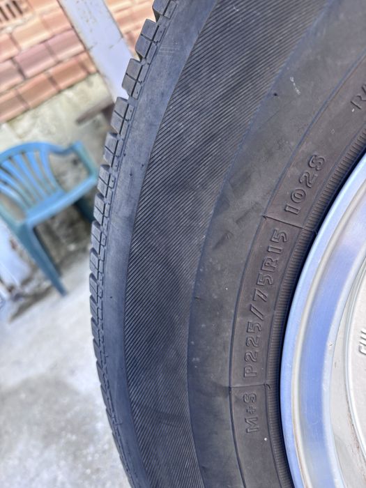 Джанти и гуми 225/75/15 цола 5х139.7 за Сузуки Витара, Джимни,Самурай  Лада Нива  Suzuki Grand Vitara Jimny Samurai Dihatsu Feroza  Lada Niva