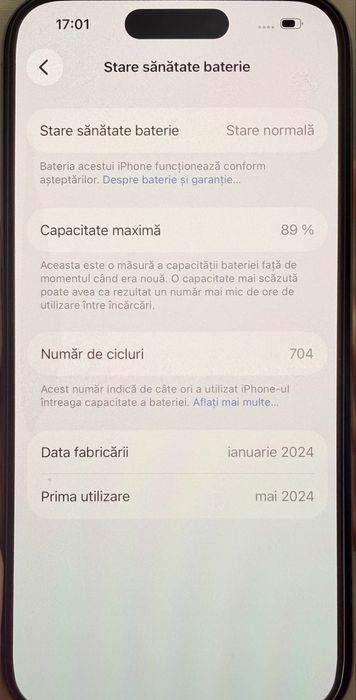 Vand Iphone 15 pro
