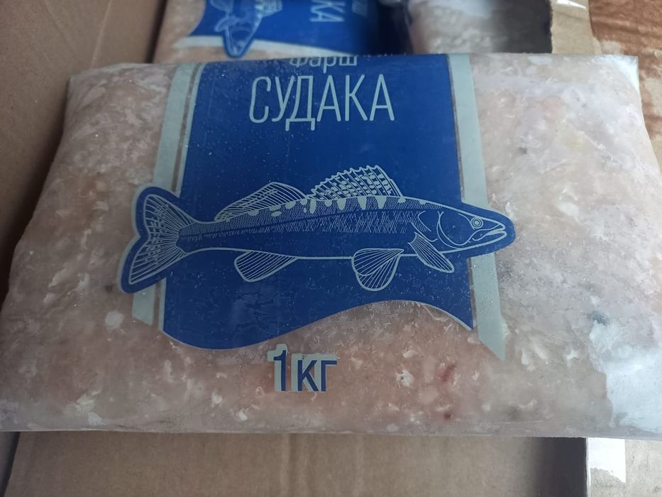 Фарш судака корбками