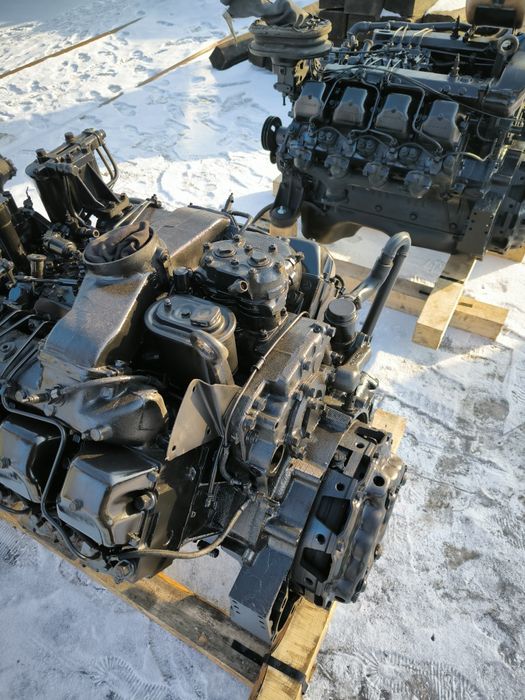 Двигатель на камаз с установкой.