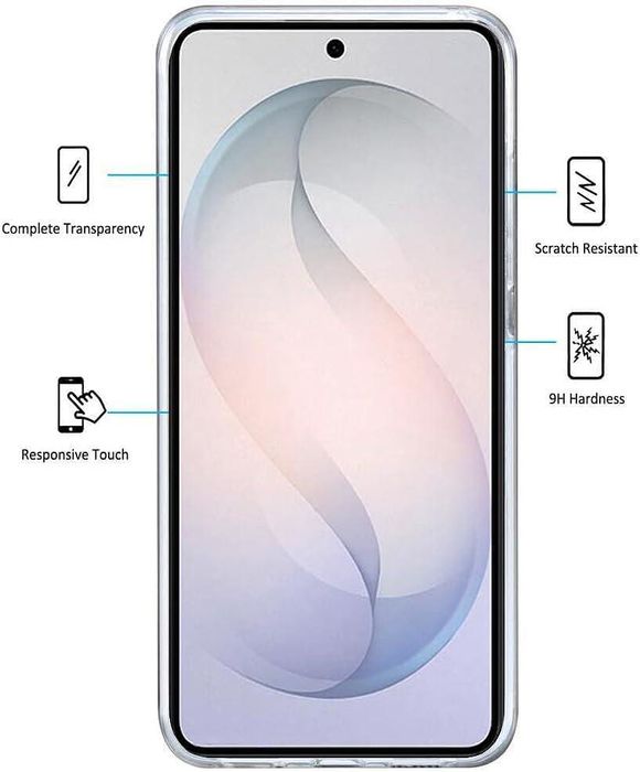 Прозрачен 360° градуса кейс за samsung galaxy s26