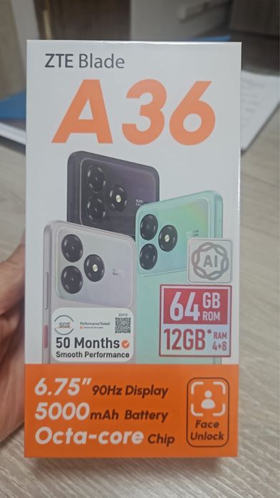 ZTE blade a36 телефон