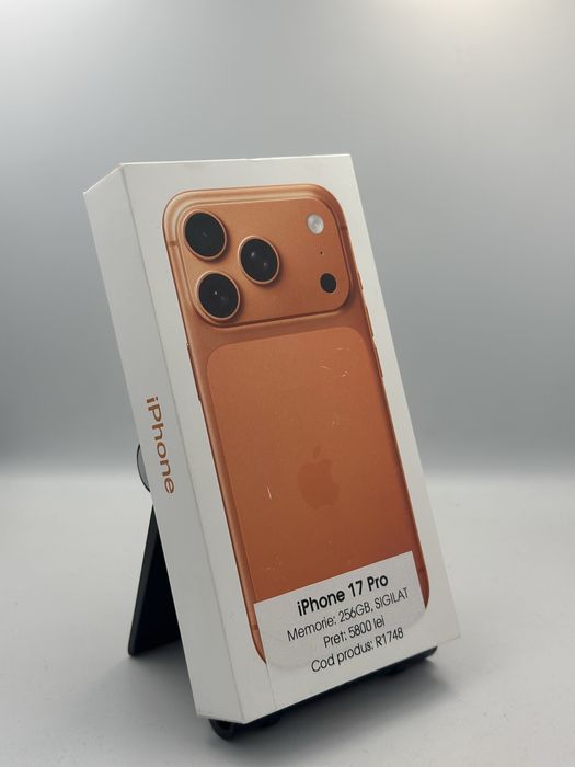 Iphone 17 Pro - 256GB, SIGILAT, 2 ani garantie
