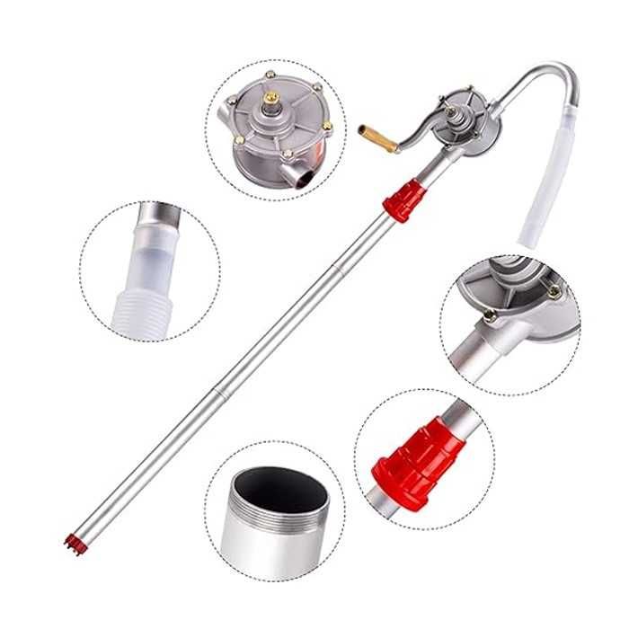 Ръчна помпа за течности Automat, За дизел и масло, Алуминий, 28L/min