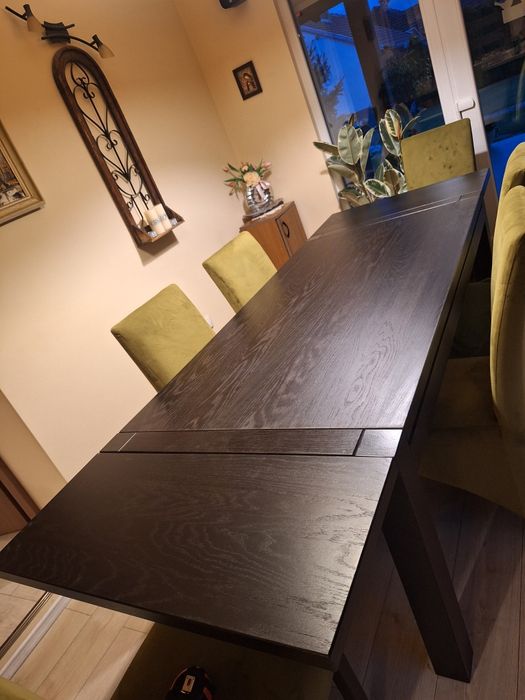 Masă lemn extensibilă