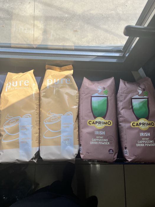 Cappuccino si Lapte praf pentru aparatele de cafea