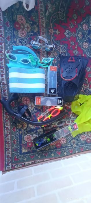 Ласты шапка для плавания+тд