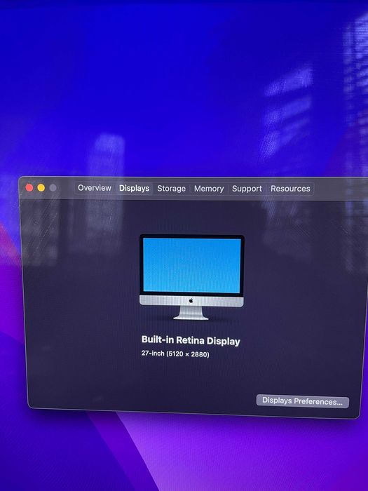 27"5K iMac A1419 (5K, Late 2015)-16GB RAM/1TB