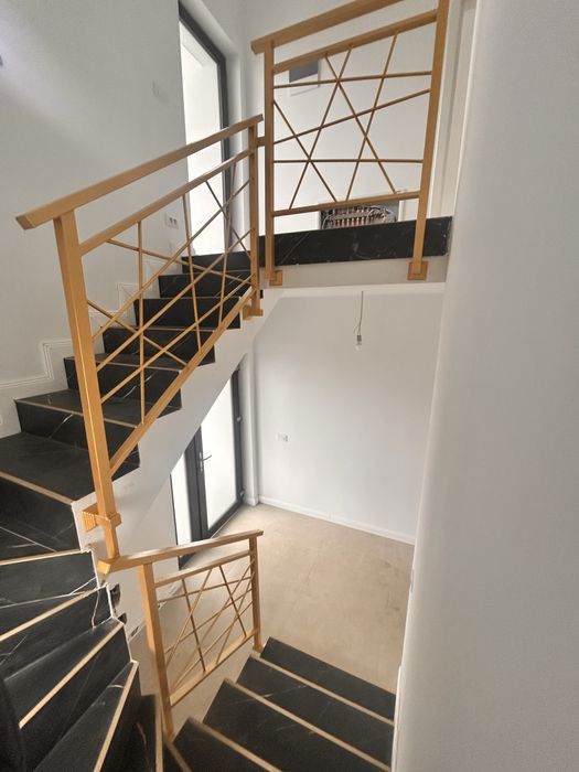 Scari metalice, structura pentru scara de lemn