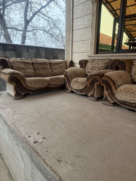 Диван и кресло 3