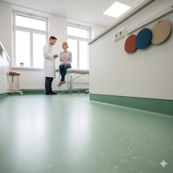 Linoleum Natural Medical – Pardoseală Antibacteriană și Ecologică
