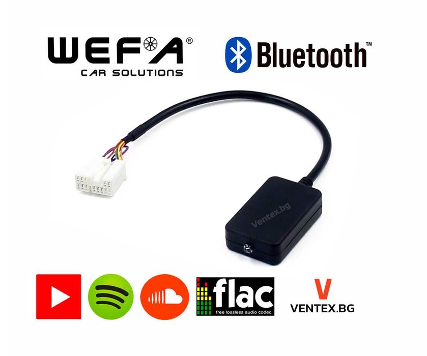 Bluetooth адаптер за Honda Civic 8 генерация за слушане на музика