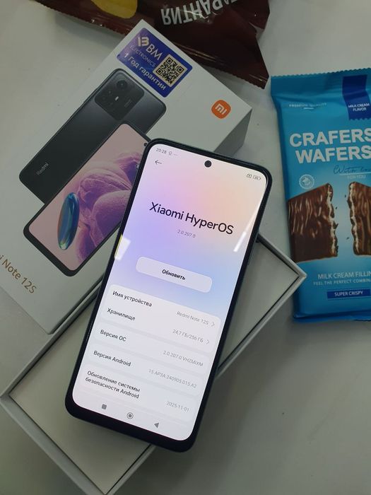 Redmi Note 12s 8/256gb ideall