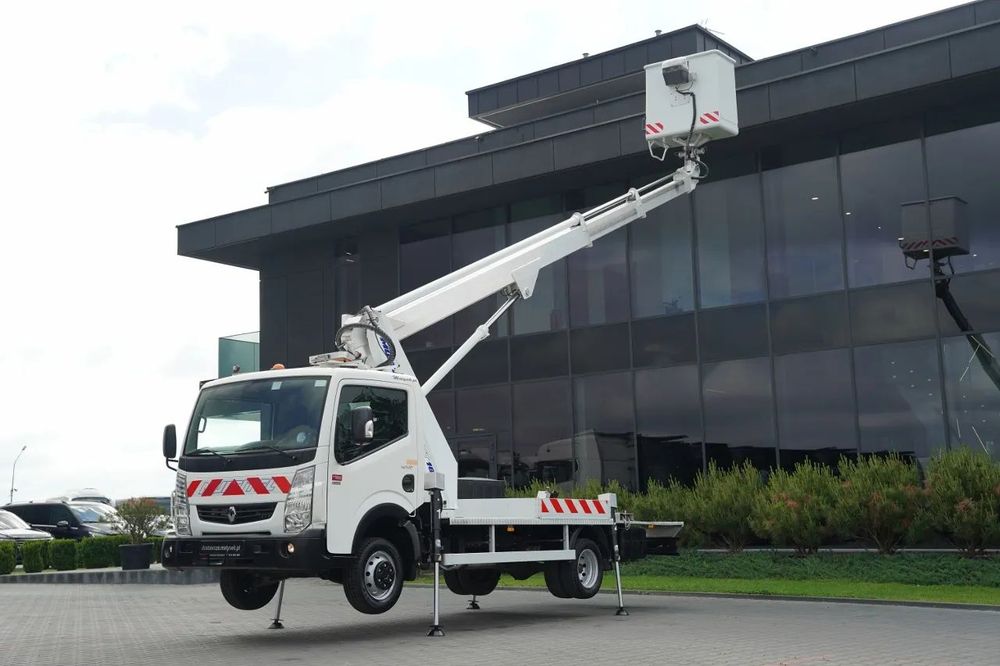 Renault MAXITY 120 DXI / ELEVATOR DE 18 METRI / ELEVATOR DE PODEA AERIAL MUTLITEL MT 182 / COȘ PENTRU 2 PERSOANE - 200 KG / IMPORTAT