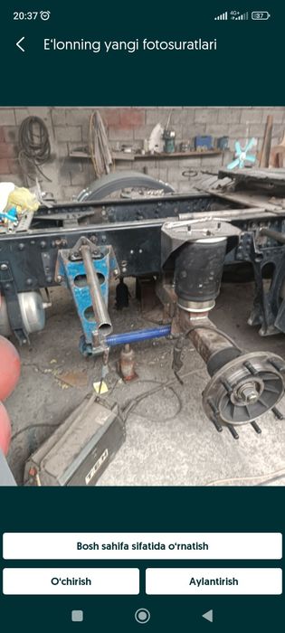 Lentyaga ustanovka qilamiz