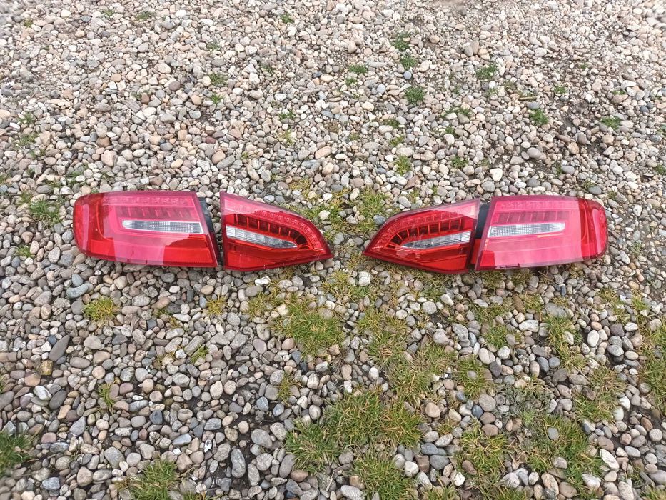 ляв и десен външен вътрешен лед стоп за ауди а4 б8 б8.5 комби фейслифт