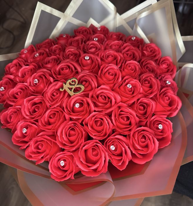 Buchete din trandafiri de sapun