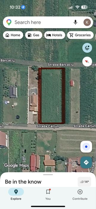 Teren intravilan de vânzare – Avrig, Sibiu | 1.700 mp | Front stradal 25 m | Parcelabil( 850 mp/ parcela )