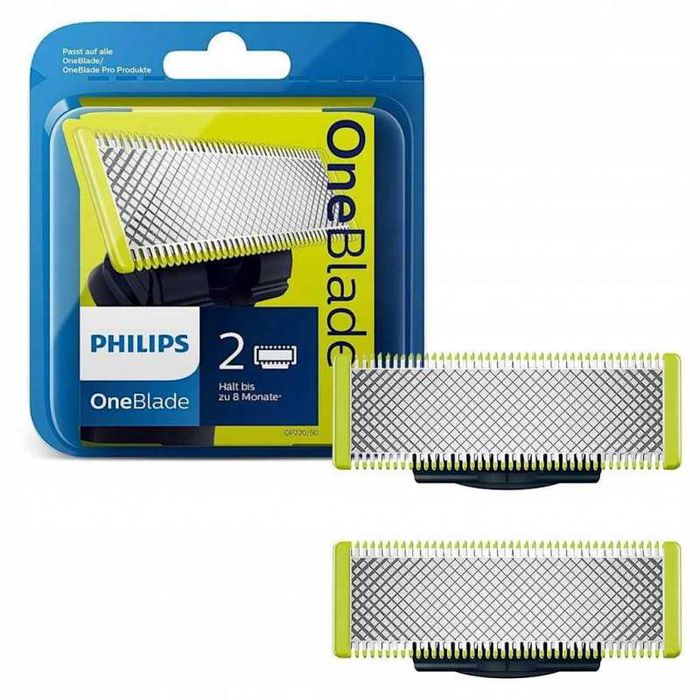 2бр. резервни ножчета за Philips OneBlade