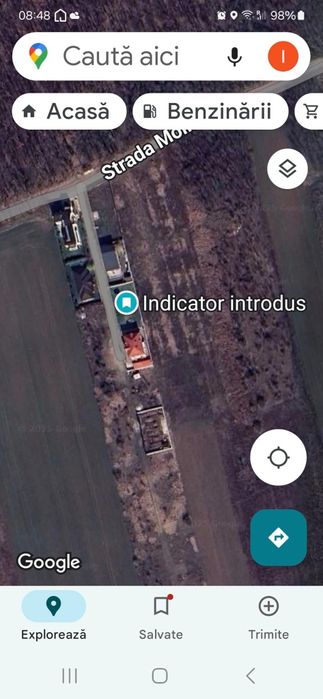 Vand teren 569 mp in Tamasi