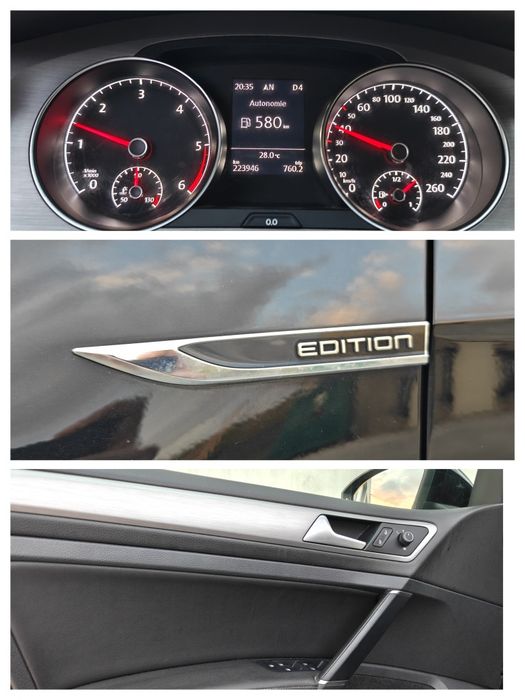Golf 7  R-line Germania ,Km 100%,Masaj Scaun,Automat,Interior deosebit