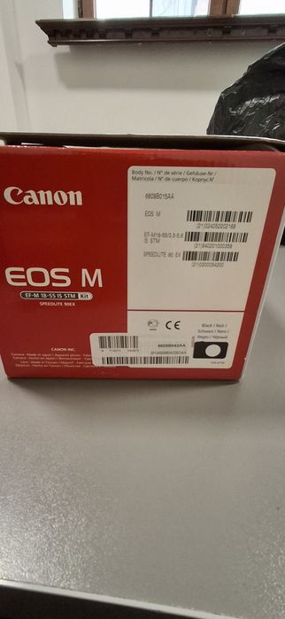 Фотоаппарат canon eos m ef m 18 55 is stm kit