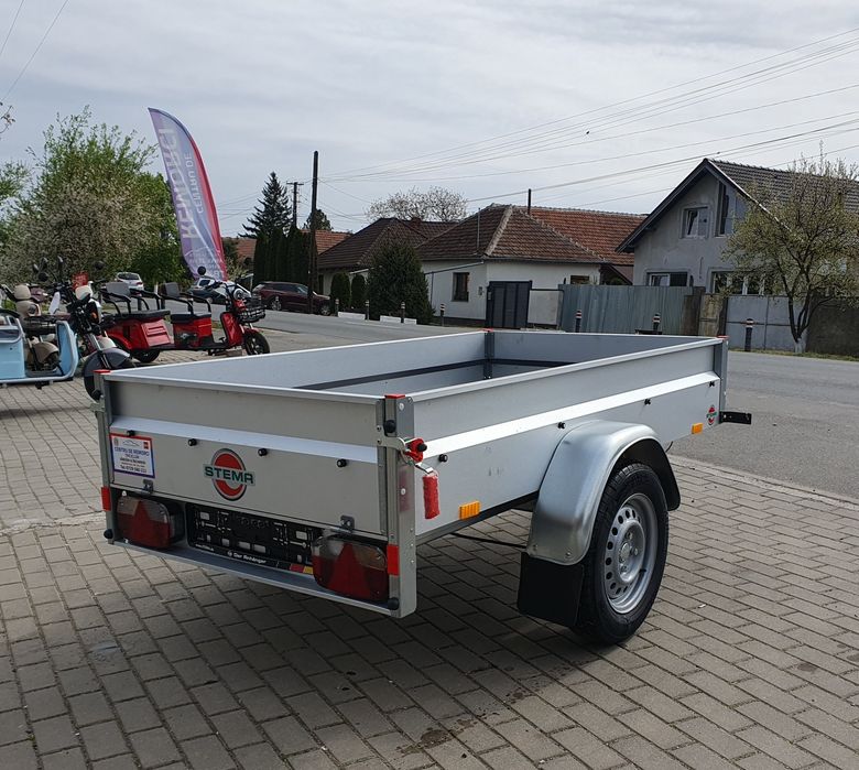 Remorca Stema Basic 750kg cu sistem de fănare