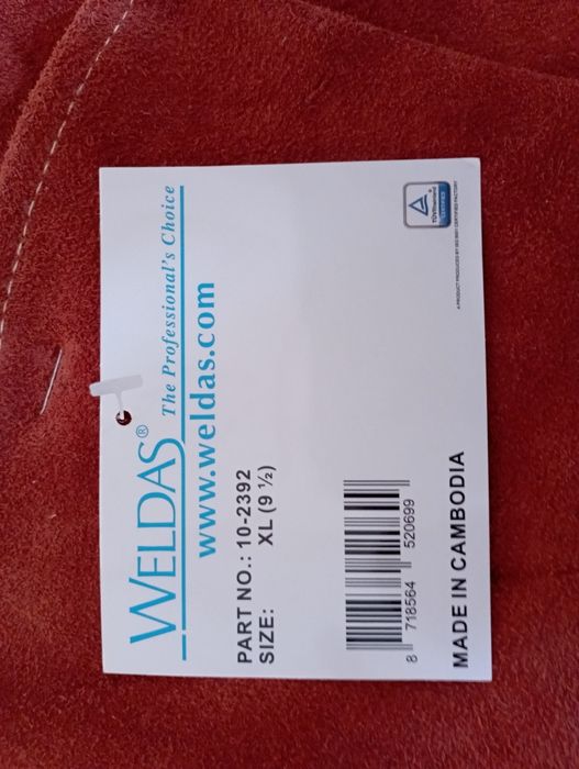 Ръкавици за заваряване Weldas