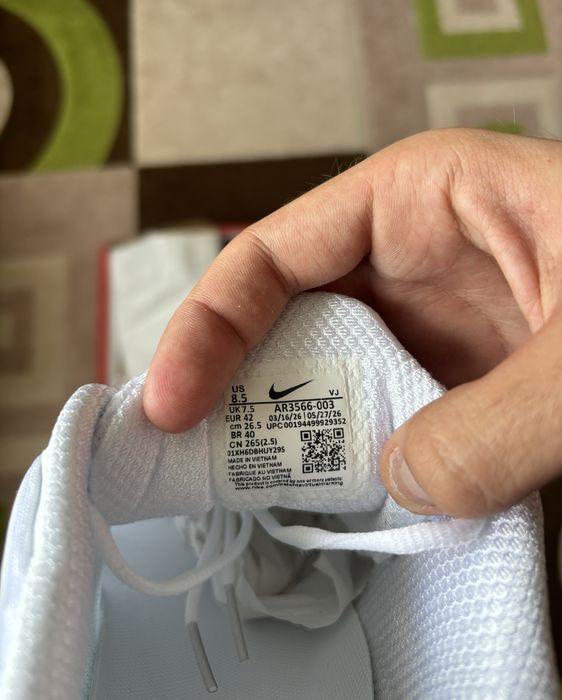 Мъжки обувки Nike Shox TL Triple White 42, 45