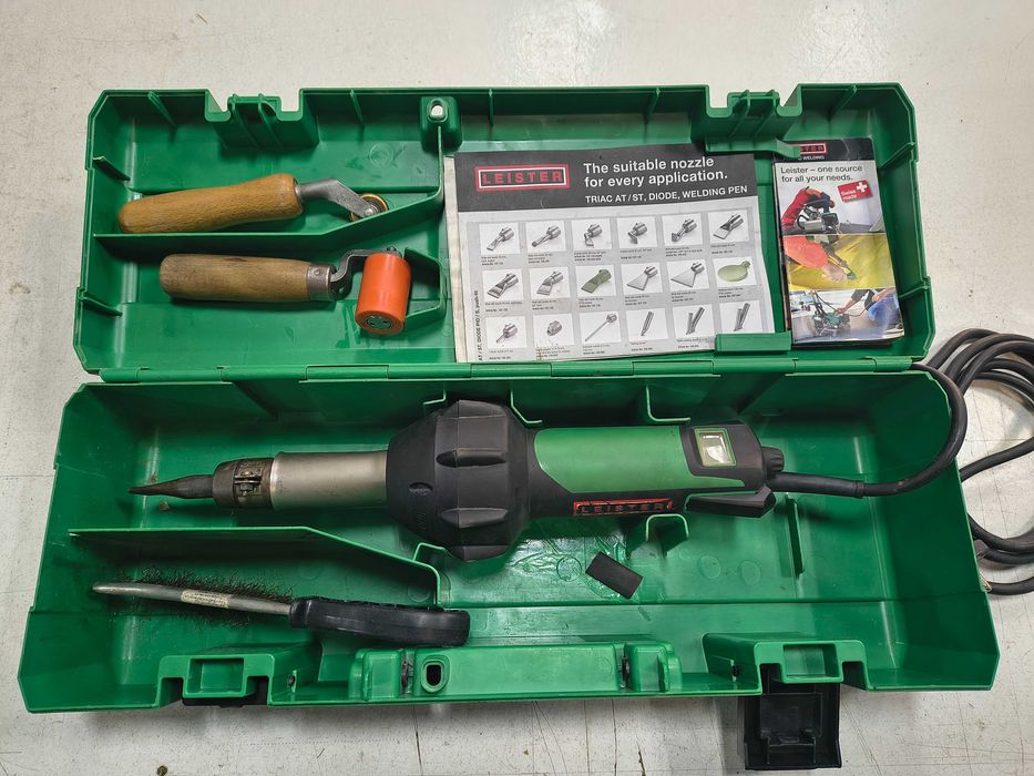 Leister Triac AT - Професионален пистолет за горещ въздух.