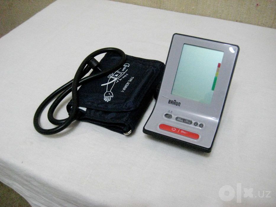 Тонометр электронный BRAUN оригинал 100% Швейцария почти новая !