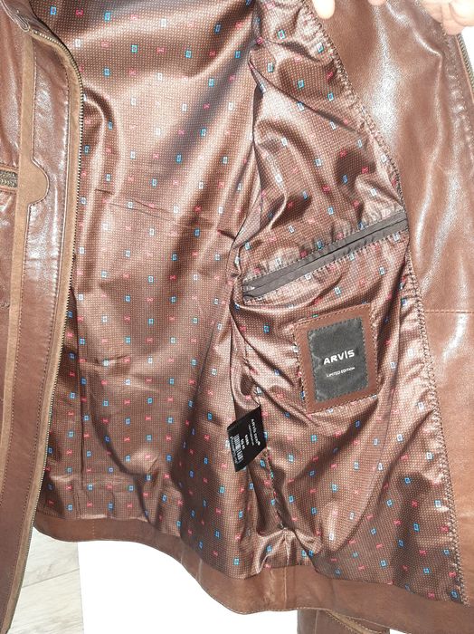 Куртка кожаная натуральная