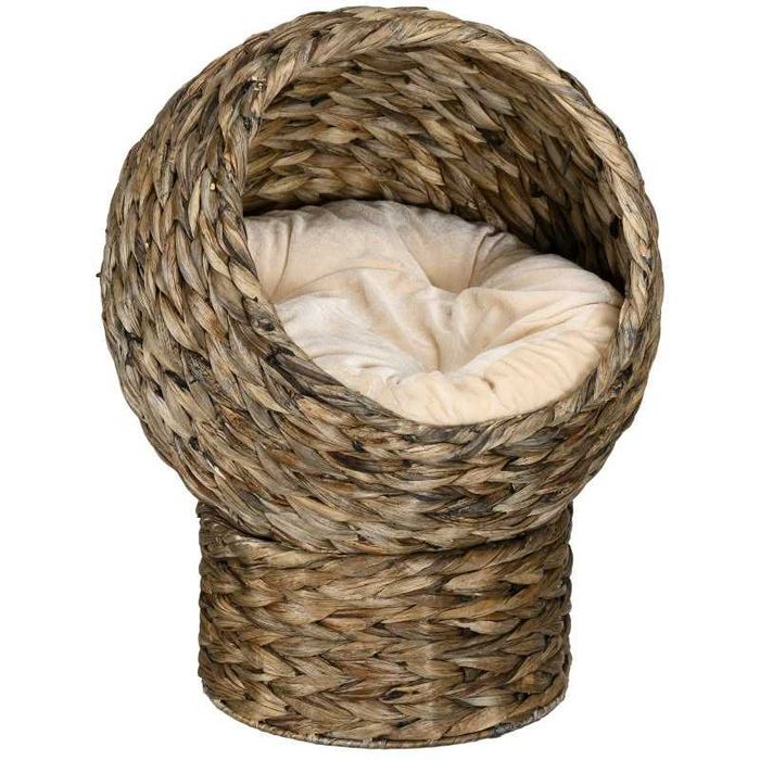 PawHut Ратаново легло за котки 40 x 37 x 51 см
