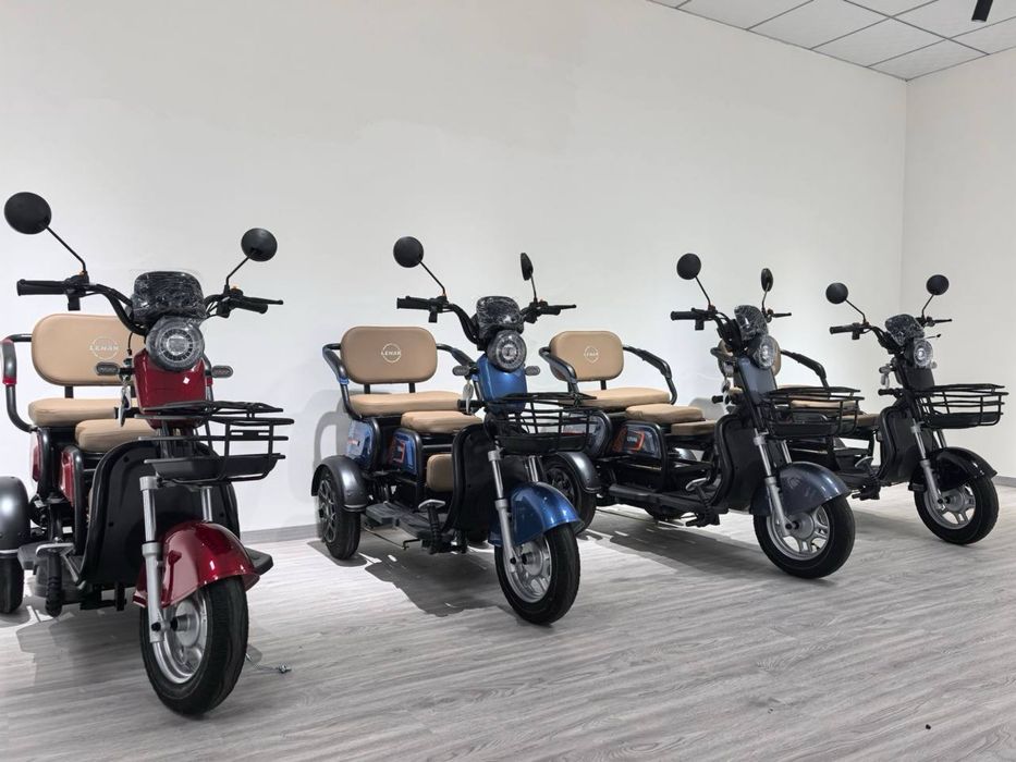 Электроскутер трицикл