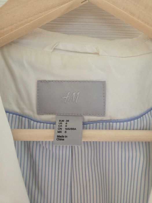 Sacou dama alb H&M 38