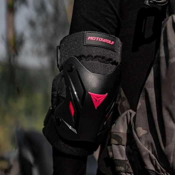 Set protectii moto genunchere si cotiere 4 piese PP Shell 600D oxford