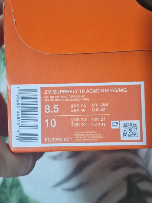 Ghete de fotbal Nike Superfly 10 Academy Kylian Mbappé FG/MG