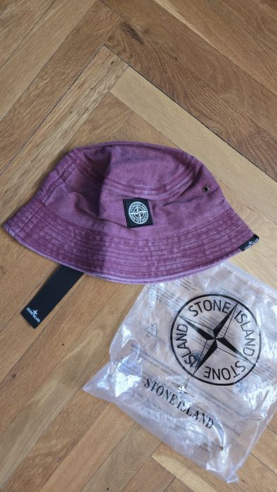 Шапка идиотка (bucket hat) на Stone Island