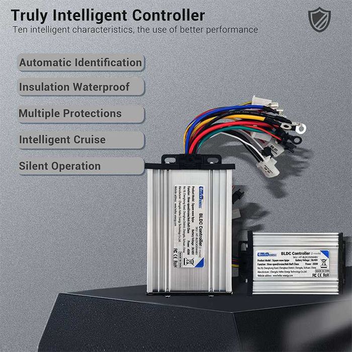 Контролер 48V 60V 72V 500W 800W 1000W