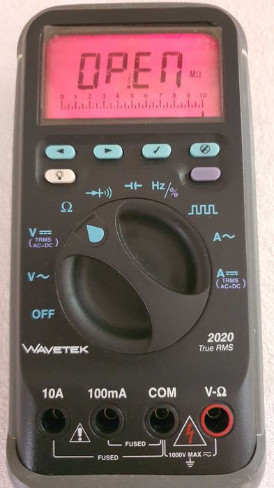 Професионален мултицет WAVETEK 2020 True RMS