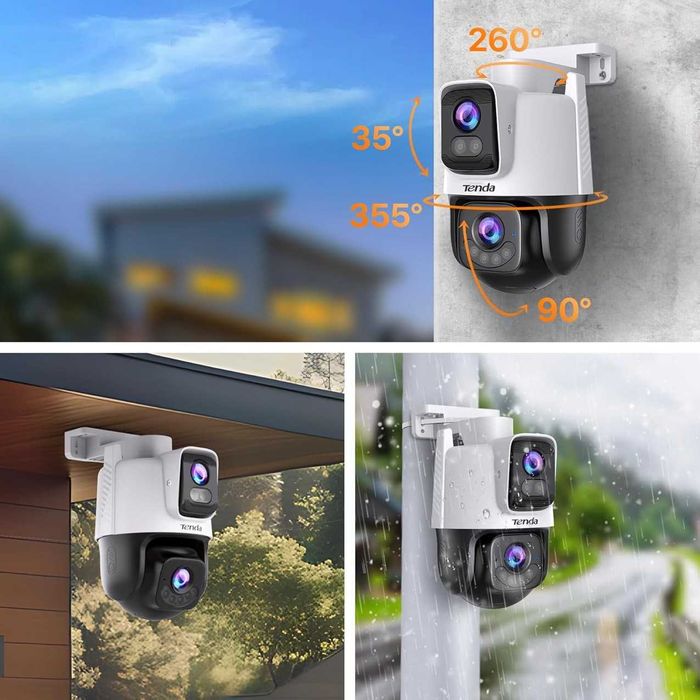 TENDA 6MP WIFI Висококачествена охранителна камера + Карта памет 64GB