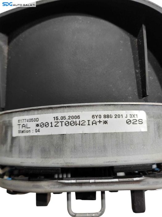 Airbag Volan Sofer Skoda Octavia 2 2004 - 2008 Cod 6Y0880201J [L6257]