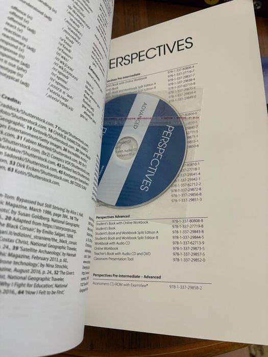 Perspectives Advanced Workbook