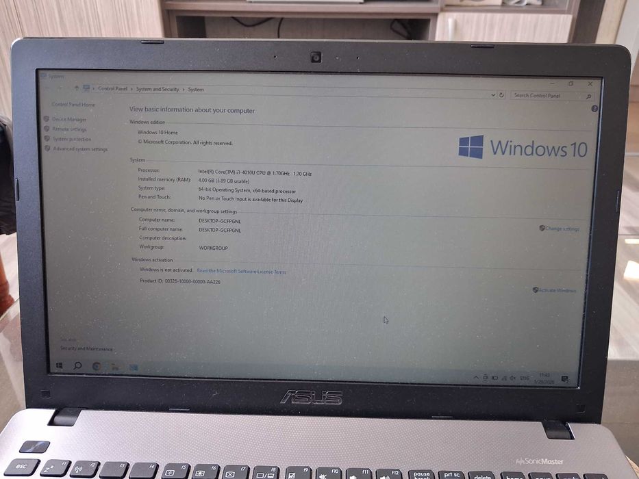 Лаптоп Asus X550L 15.6"