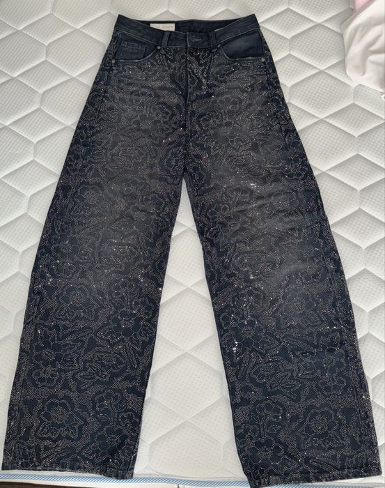 Чисто нови блестящи дънки ZARA