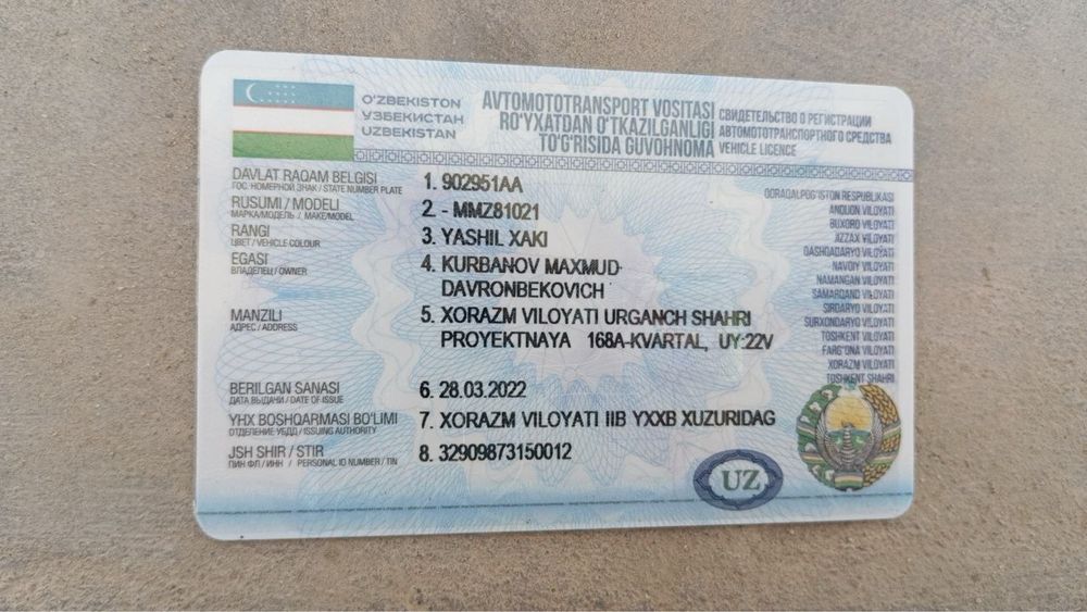 Прицеп зудлик билан сотилади